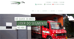 Desktop Screenshot of liderox.com.br